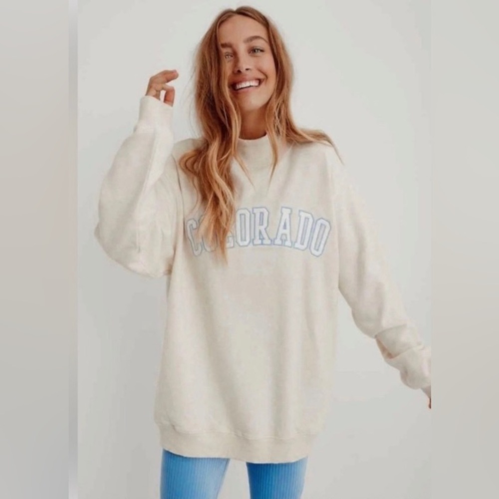 Aerie oversized Colorado turtleneck sweater
